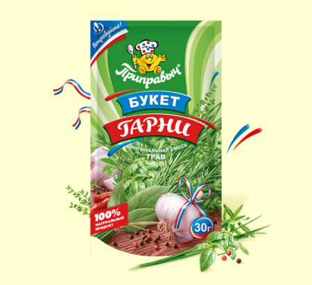 Приправа Букет Гарни 30г*20шт (Дой-пак) Приправыч